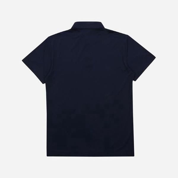 Fila Golf Basic Color S/S Men's Polo Shirts - Navy,NZ 19-6987